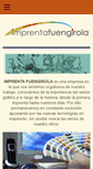 Mobile Screenshot of imprentafuengirola.com
